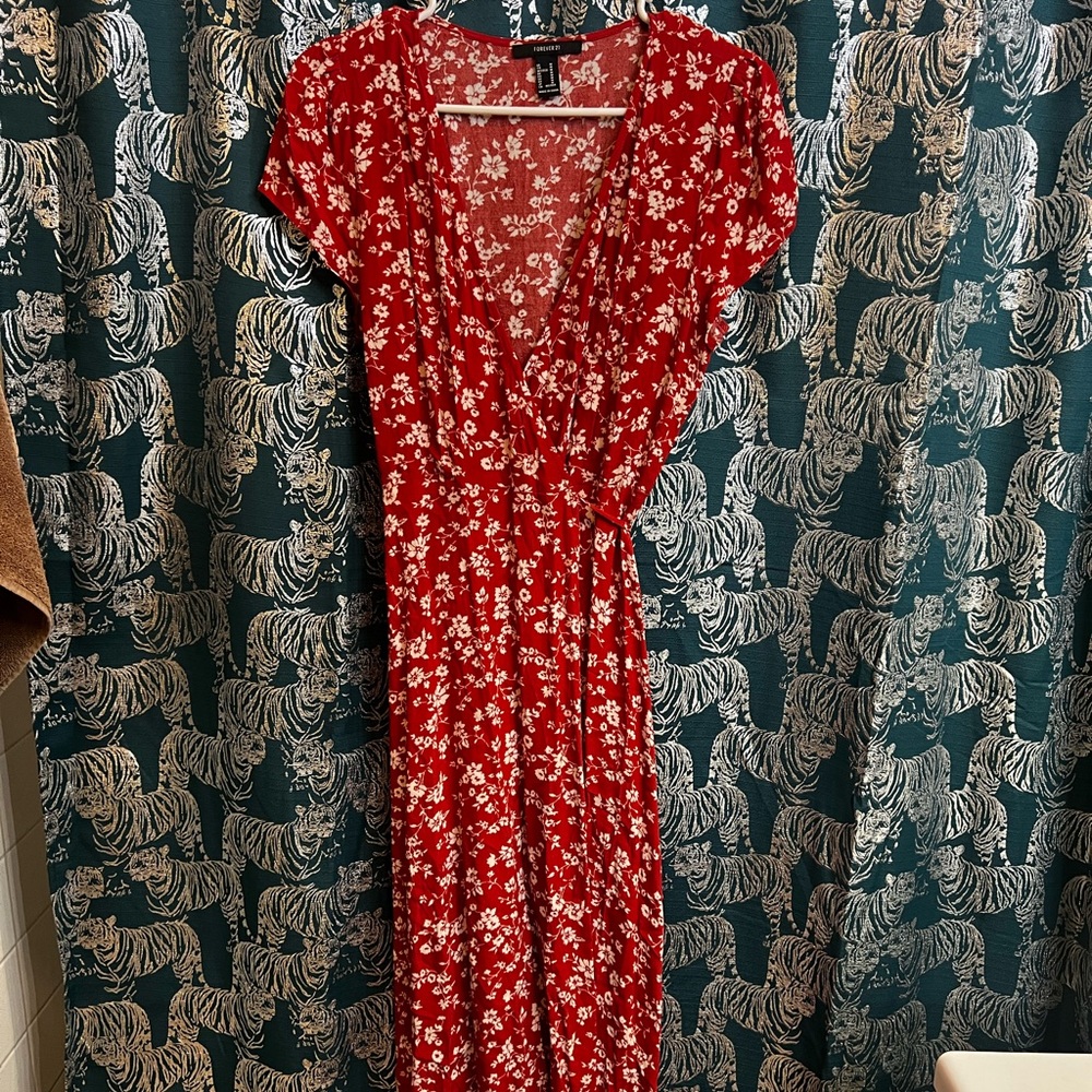 Summer wrap dress
